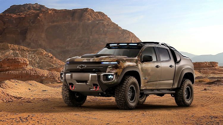 Der Chevrolet Colorado ZH2 ist ein ernstgemeintes Angebot an die US-Army.