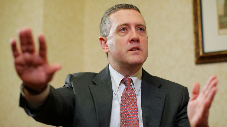 "Niedrige Zinsen dürften noch über die nächsten zwei bis drei Jahre die Norm sein": Fed-Notenbanker James Bullard (Archivbild).