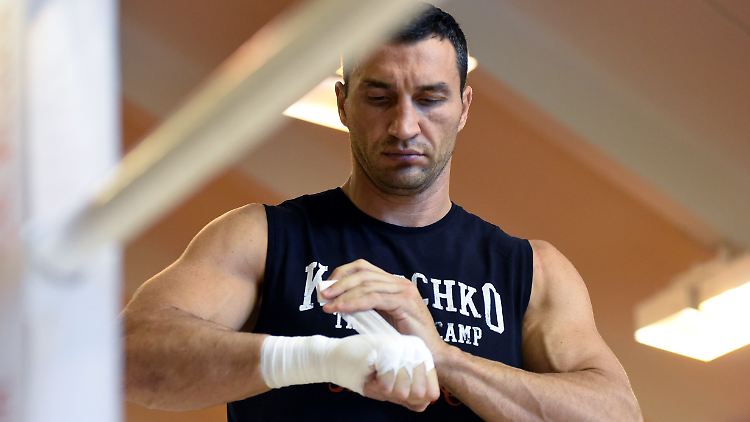 Offenbar kommt die Erholungspause Wladimir Klitschko gar nicht so ungelegen.