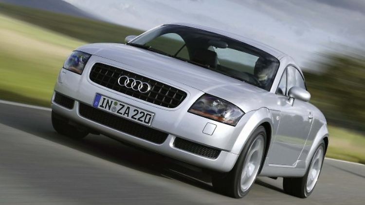 Der erste Audi TT kostet derzeit weit weniger als 10.000 Euro.