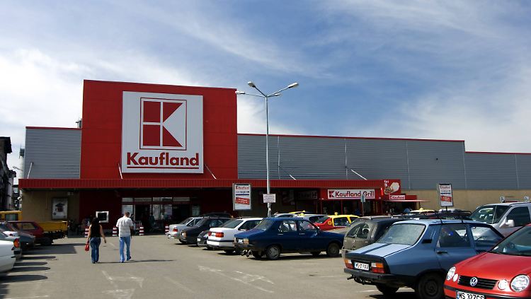 Kaufland-Filiale in Rumänien. Bisher gibt es Märkte in sieben europäischen Ländern.