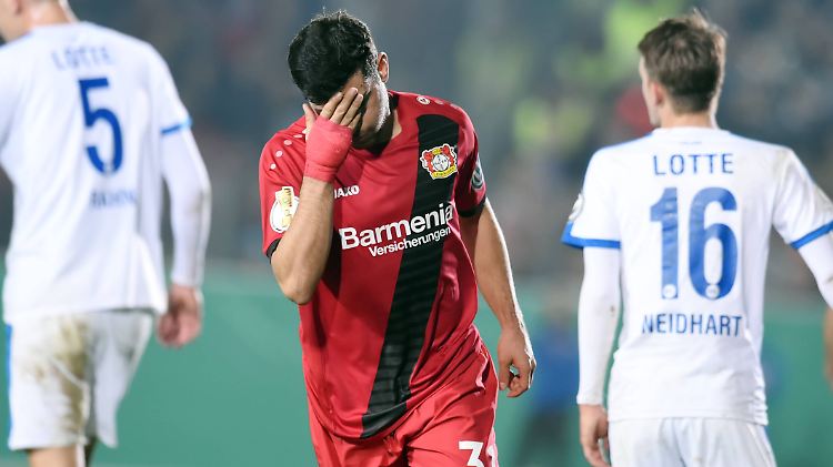 Schlechter Tag für Leverkusen.