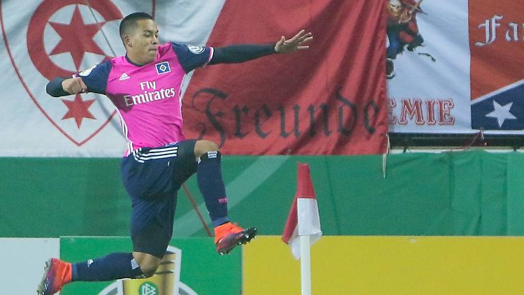 Bobby Wood war HSV-Spieler des Tages.