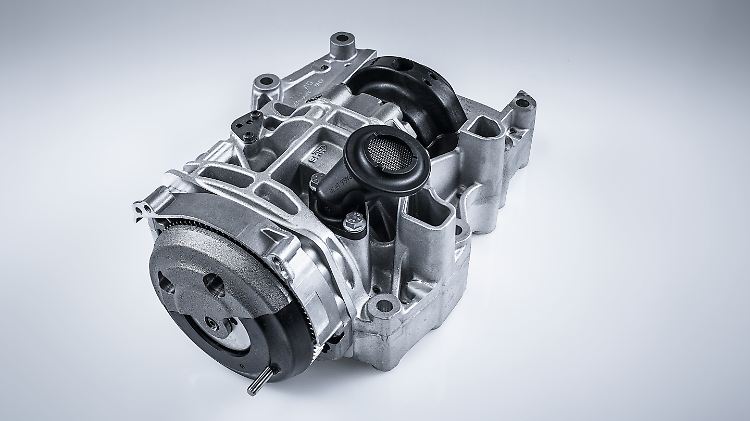 Spezialbauteile für Autobauer: Hier ein von SHW produziertes "Tandempumpenmodul mit Ausgleichswelle".