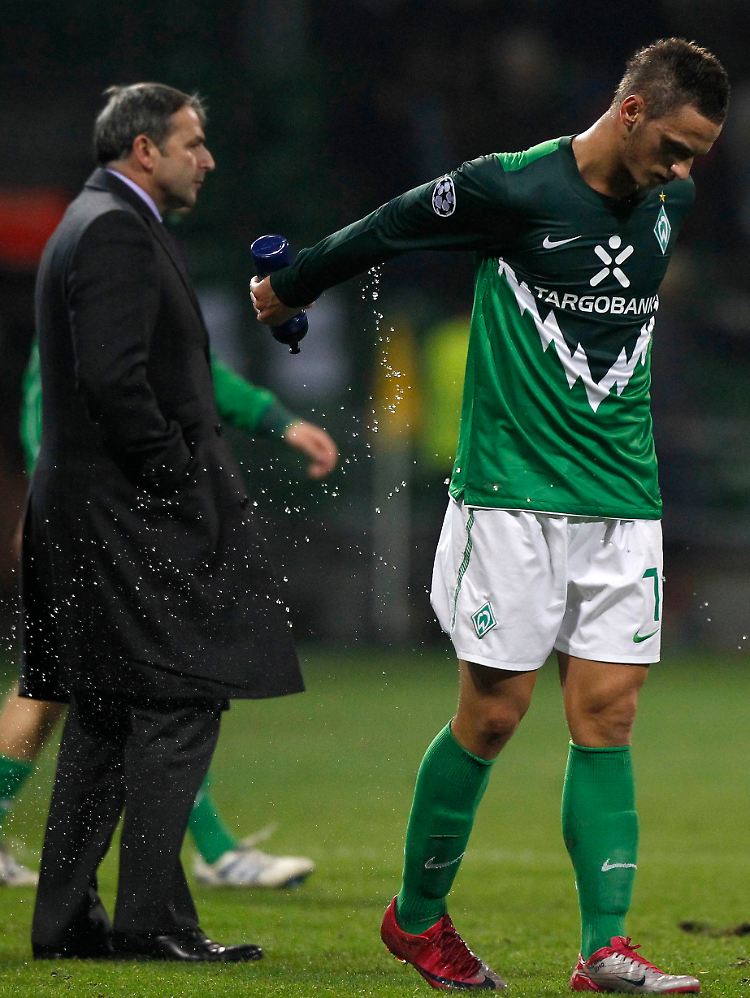 Hochtalentiert, aber nicht leicht zu händeln: Werder-Stürmer Marko Arnautovic.