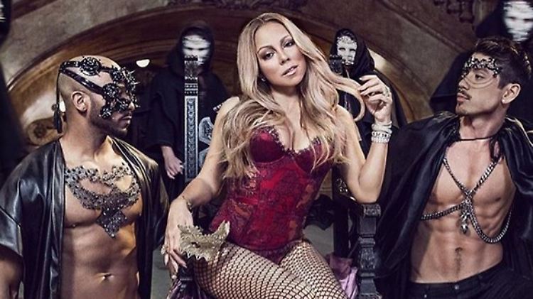 Mit Bryan Tanaka (r.) soll Mariah Carey nicht nur getanzt haben.