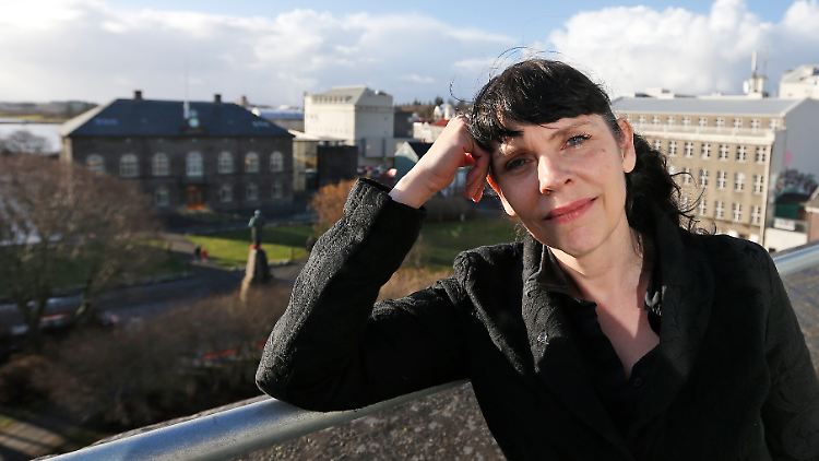 Die Piratin Birgitta Jónsdóttir will Premierminsterin von Island werden.