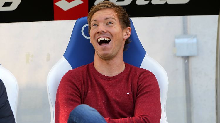 Hat Spaß am Spiel seiner Mannschaft: Coach Julian Nagelsmann.