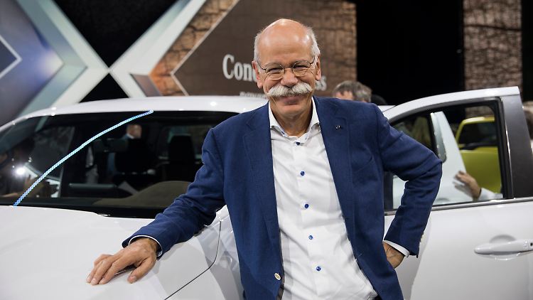 Auf Rekordkurs: Daimler-Chef Zetsche.