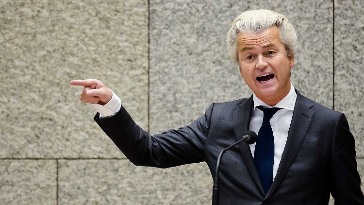 Geert Wilders: "Ich lasse mich von niemandem zum Schweigen bringen."
