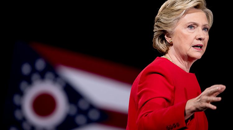 Gibt sich gelassen: Hillary Clinton.