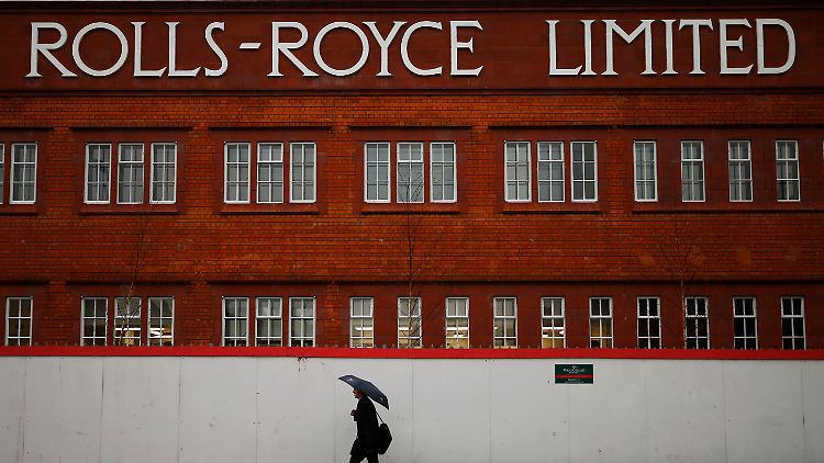 Das ehemalige Fabrikgelände von Rolls Royce in Derby. 