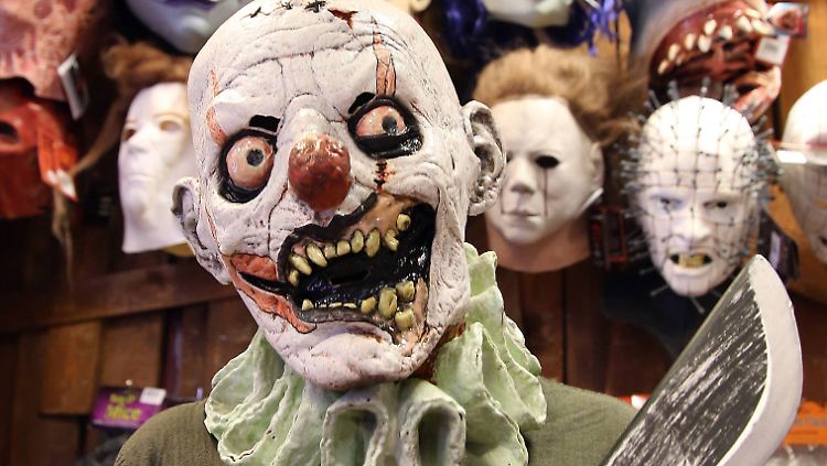 Im Vorfeld von Halloween hatte die Polizei vielerorts davor gewarnt, sich als Horrorclown zu verkleiden.