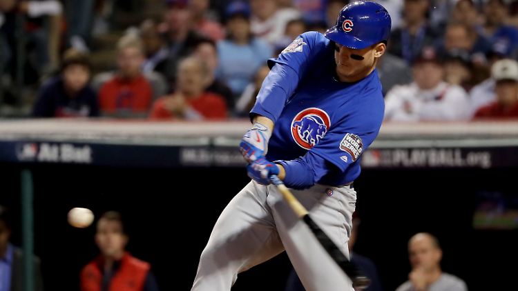 Schwung wiedergefunden, die Schlagmänner der Cubs.