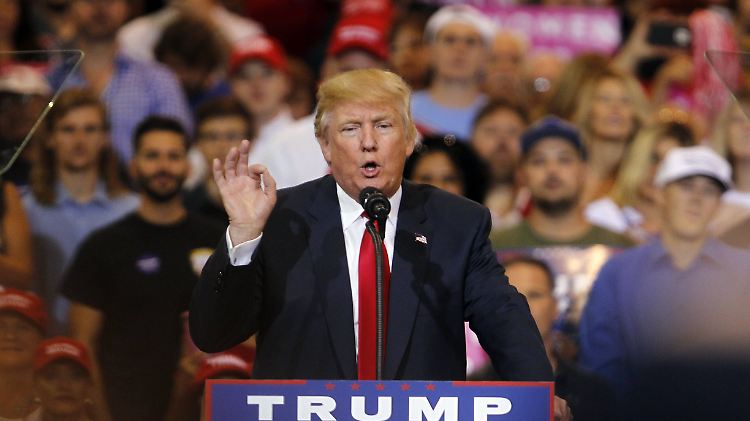 Will US-Präsident werden: Donald Trump.