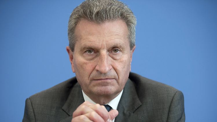 EU-Kommissar Günther Oettinger tut seine "Schlitzaugen"-Äußerung sehr leid.