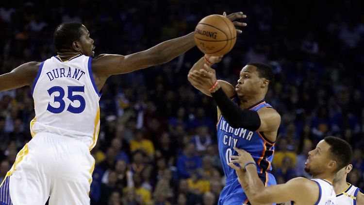 Vor seinem spektakulären Wechsel nach Kalifornien lief Kevin Durant acht Jahre lang für Oklahoma auf.