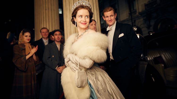 In der Netflix-Serie "The Crown" spielt Claire Foy die junge Queen Elizabeth II.