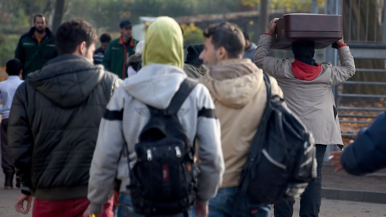 Inzwischen kommen nicht mehr so viele Menschen nach Deutschland.
