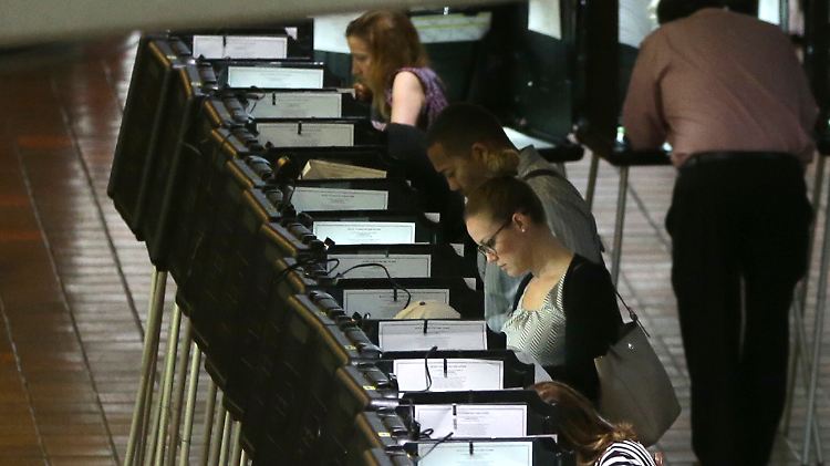 Vorzeitige Stimmabgabe im County Miami-Dade.