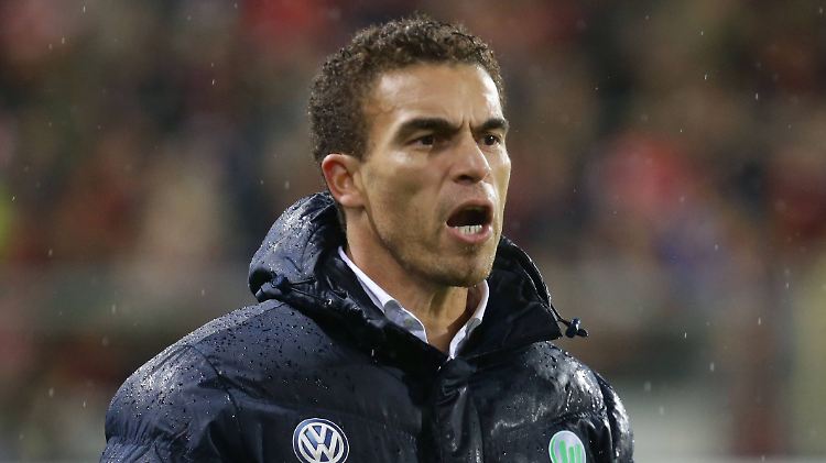 Ismaël im Regen von Freiburg.