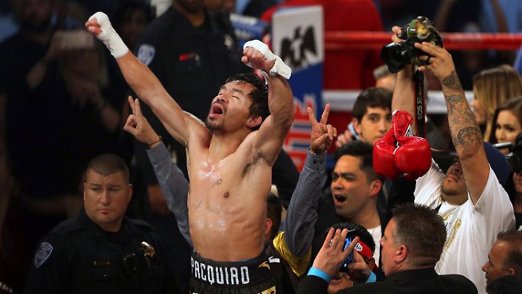 Erfolgreiches Comeback: Manny Pacquiao.
