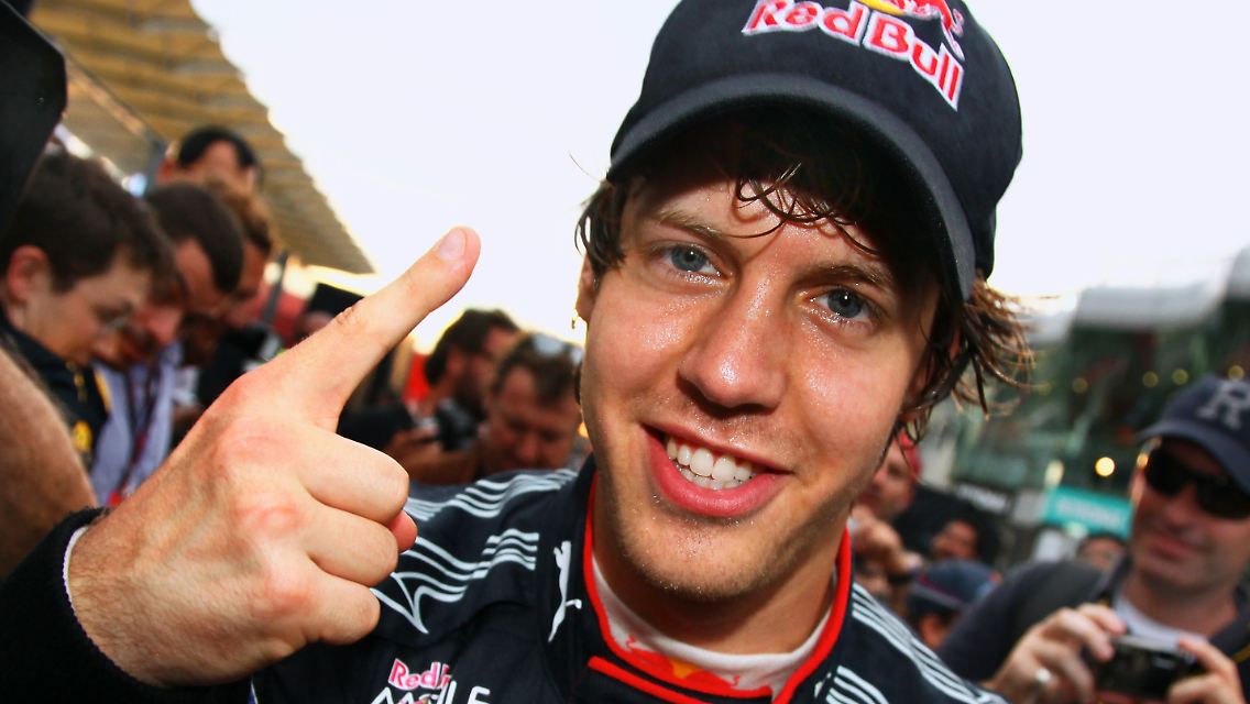 "Über Rauch aus dem Ferrari würde ich mich nicht beschweren": Sebastian Vettel.
