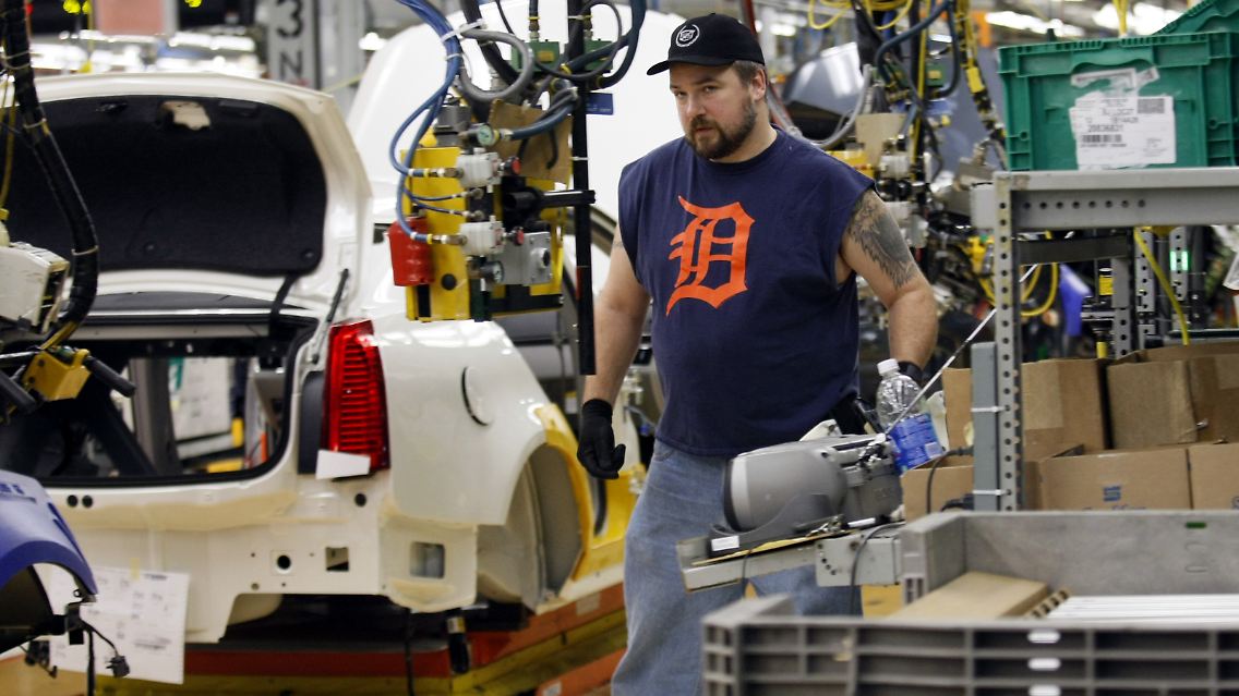 Cadillac-Produktion in Lansing/Michigan.