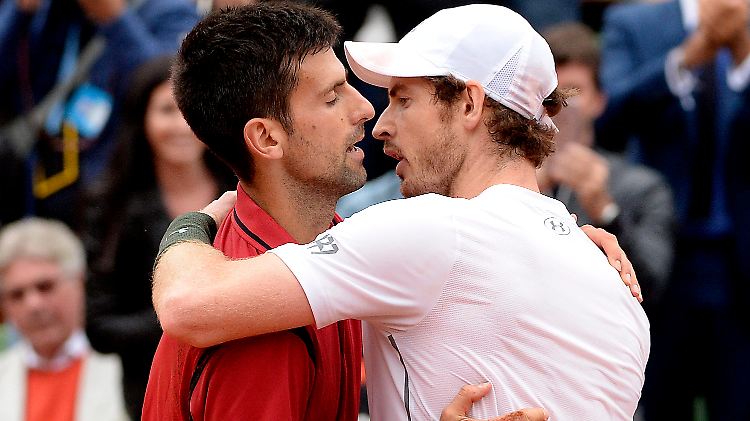 Novak Djokovic (l.) und Andy Murray streiten sich um den Tennis-Thron.