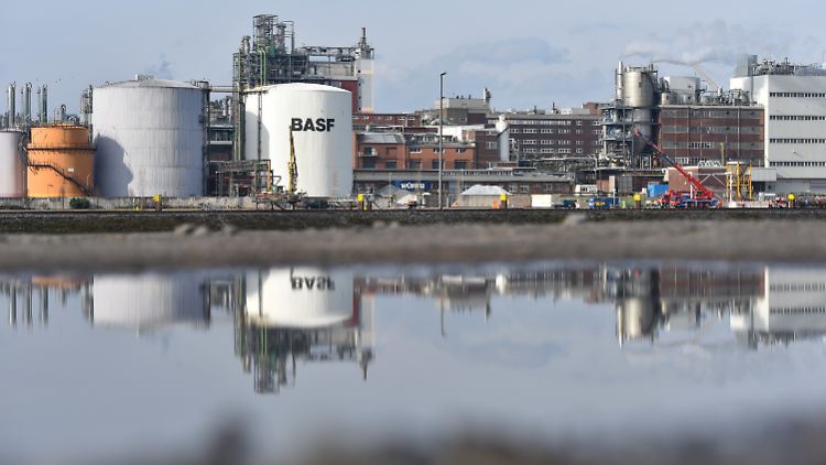 Das Werksgelände von BASF in Ludwigshafen.