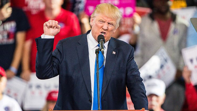 Donald Trump ist nicht zur Versöhnung mit der "heuchlerischen" politischen Klasse bereit.