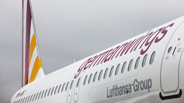Germanwings steht noch auf den Maschinen, aber der Ticketverkauf läuft bereits über Eurowings.