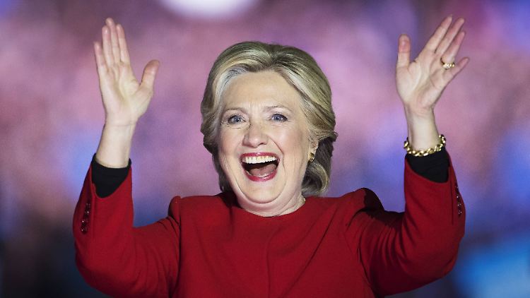 Unterstützer sagen, sie erledigt die Dinge: Hillary Clinton.