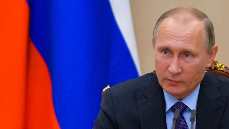 Wladimir Putin freut sich.
