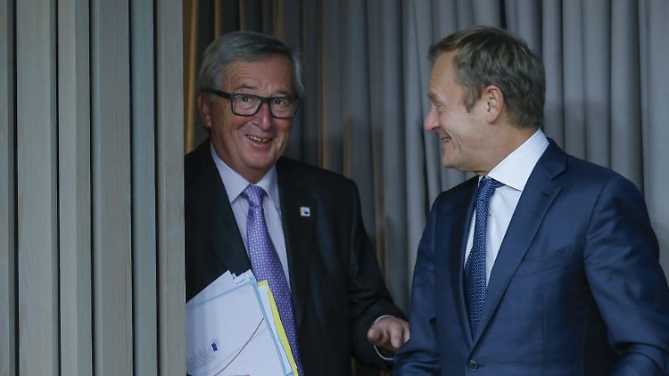 Kommissionschef Juncker und EU-Ratspräsident Tusk schrieben Trump einen Brief. 