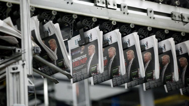 Bei mexikanischen Zeitungen sind Trump und die US-Wahl natürlich Tagesthema.