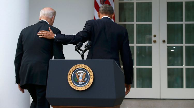 Zeit für den Abschied: Obama und seine Vize, Biden, müssen das Weiße Haus im Januar räumen.