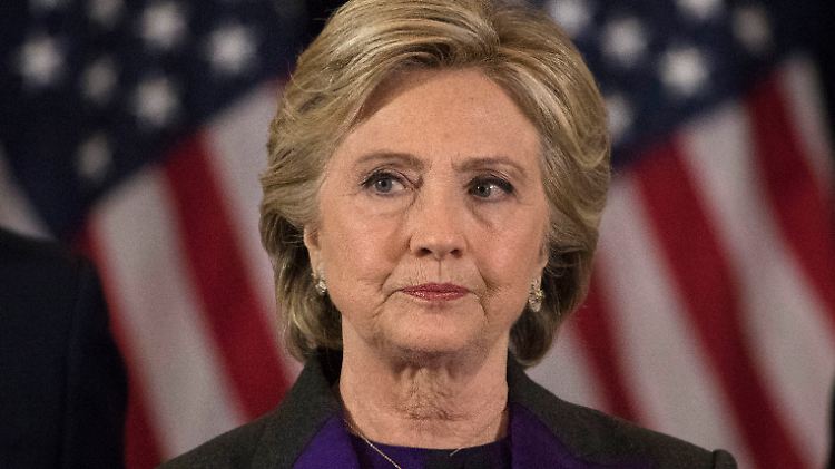 Hillary Clinton am 9. November, als sie ihre Niederlage gegen Donald Trump einräumte.