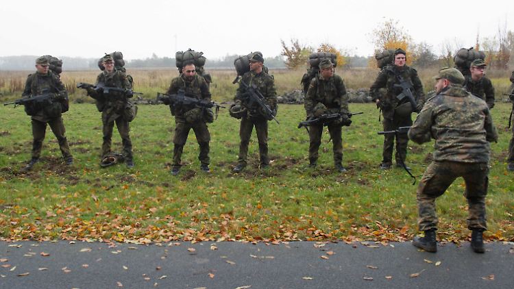 Früh übt sich, wer mit 18 in den Krieg ziehen will... 