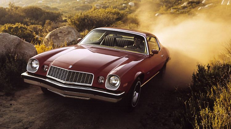 Chevrolet Camaro, zweite Generation, Sportcoupé, Modelljahr 1976.