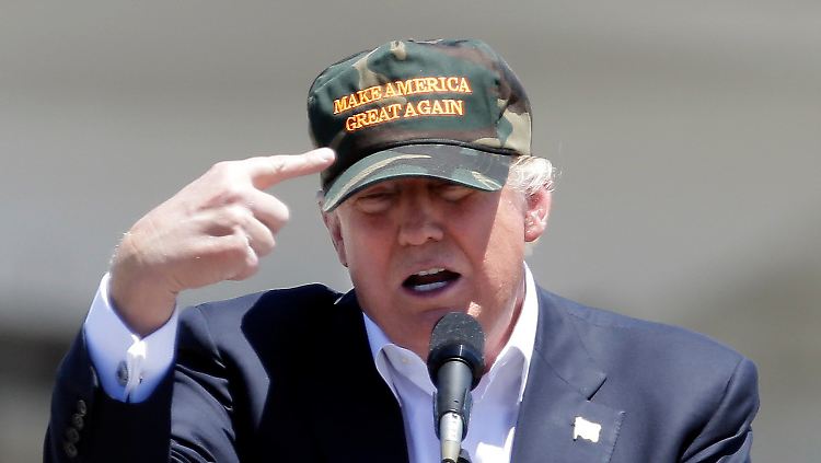 "Make America Great Again" war der zentrale Slogan in Trumps Wahlkampf.