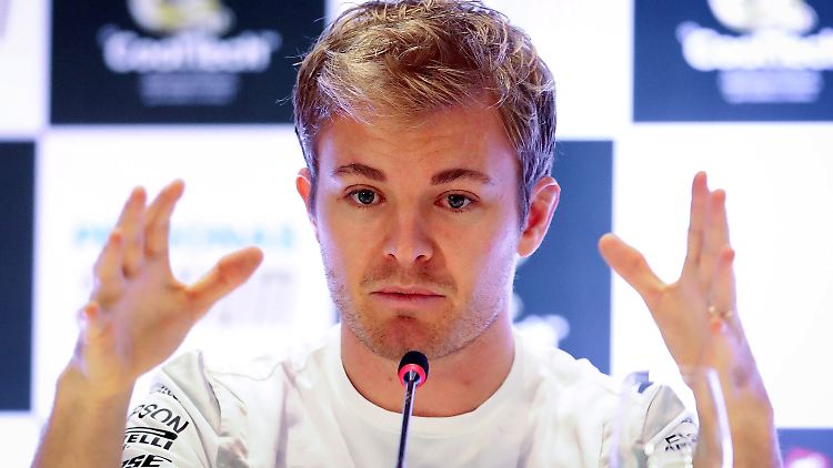 Voll fokussiert, aber noch lange nicht am Ziel: Nico Rosberg.