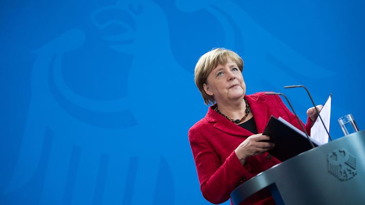 Spätestens zum G20-Gipfel treffen Merkel und Trump aufeinander.
