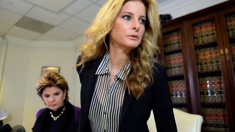 Summer Zervos war Kandidatin in Trumps früherer Fernsehshow "The Apprentice"..