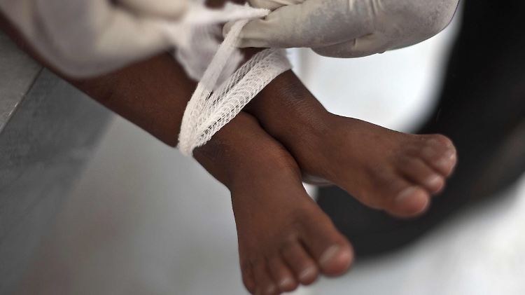 Die zweijährige Clercilia Regis ist an Cholera gestorben. 