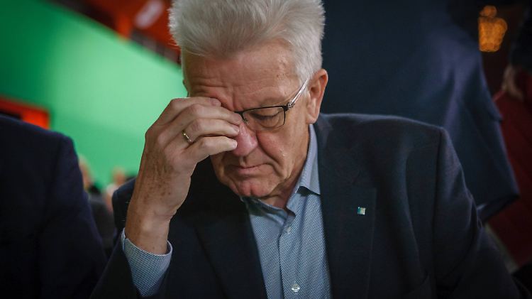 "Was soll ich denn dementieren?", fragt Winfried Kretschmann