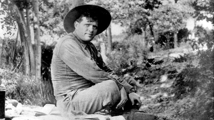 Jack London um 1914.