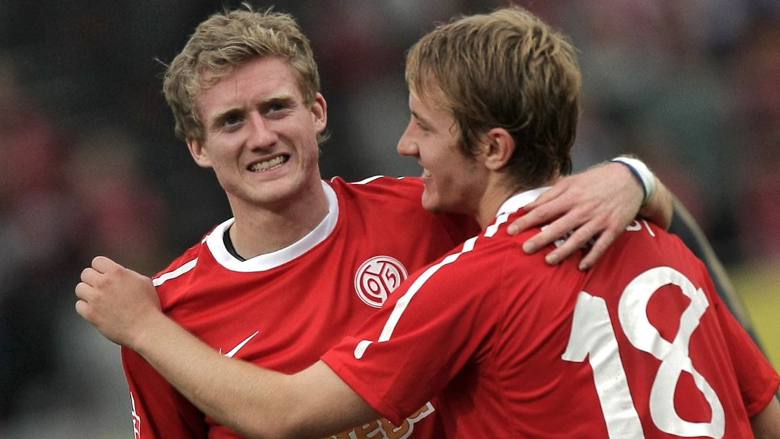 Bisher für Mainz, bald auch für Deutschland: Lewis Holtby und André Schürrle.