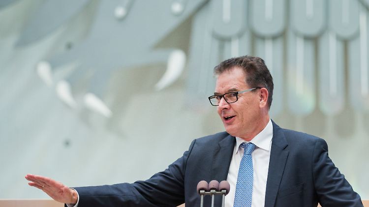 Gerd Müller redet beim Deutschlandkongress am 2. November über "den afrikanischen Mann".