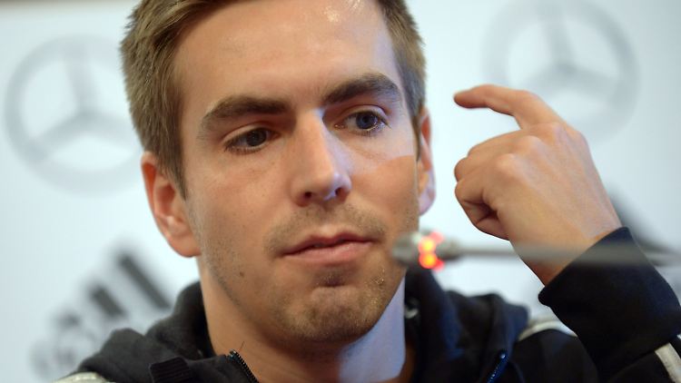 Bayern-Kapitän Philipp Lahm findet Länderspiele gegen kleine Nationen gut. Das war auch schon so, als er noch selbst im DFB-Team kickte.